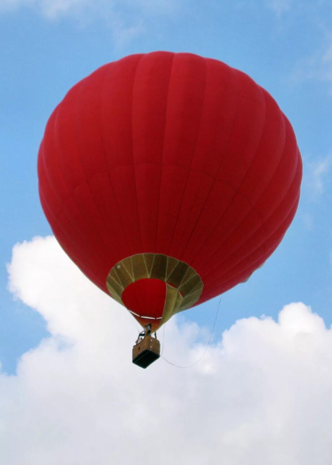 Воздушный шар. Vozdushnyye shar. Красный воздушный шар с корзиной. Воздушный шар аэростат.