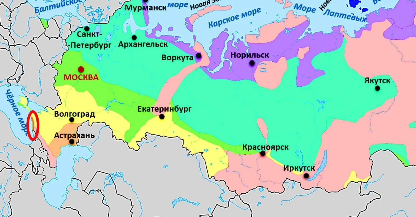 Природная зона Арктическая тундра на карте. Зона субтропиков в России на карте. Карта природных зон России субтропики. Субтропики на карте России. С какими зонами граничит степь