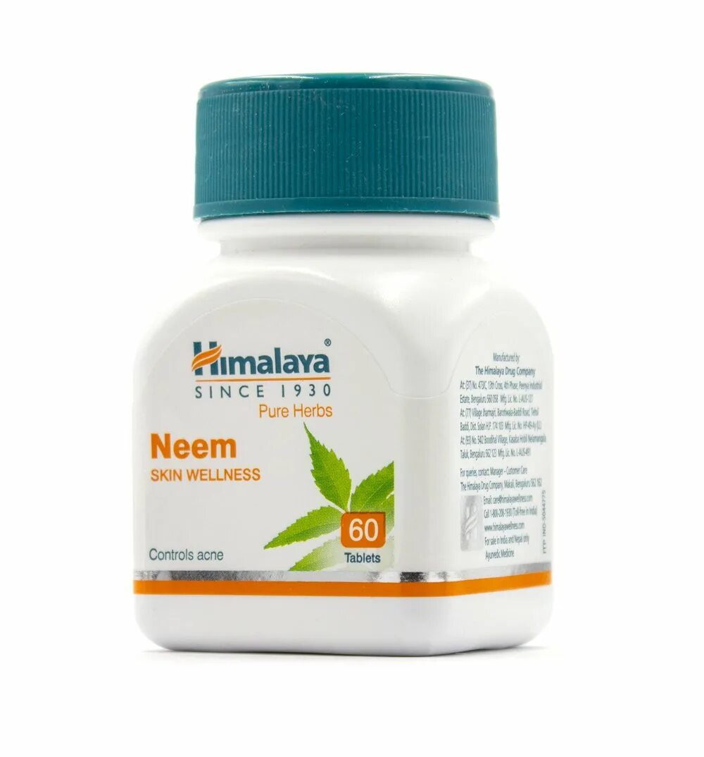 Гималаи каталог. Ним Хималая (Neem Himalaya), 60 таб.. Индийские препараты Аюрведа Хималая. Neem (ним) Himalaya 60 таб инструкция.