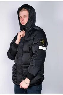 Зимний пуховик stone island