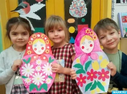 Проект матрешка средняя группа