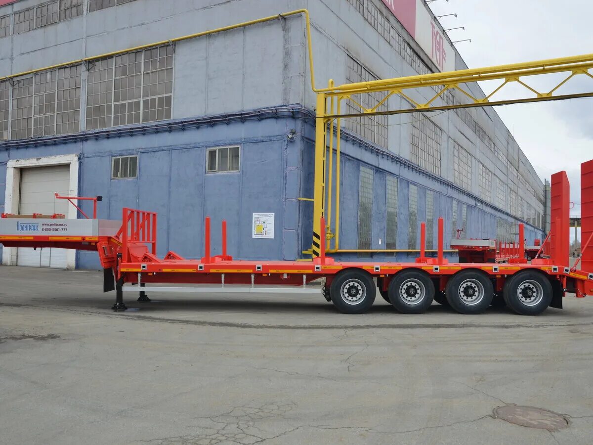 полуприцепы политранс 9417. полуприцеп тсп 9417-0000030. полуприцеп тсп бортовой. политранс полуприцепы. трал политранс 94183-010.