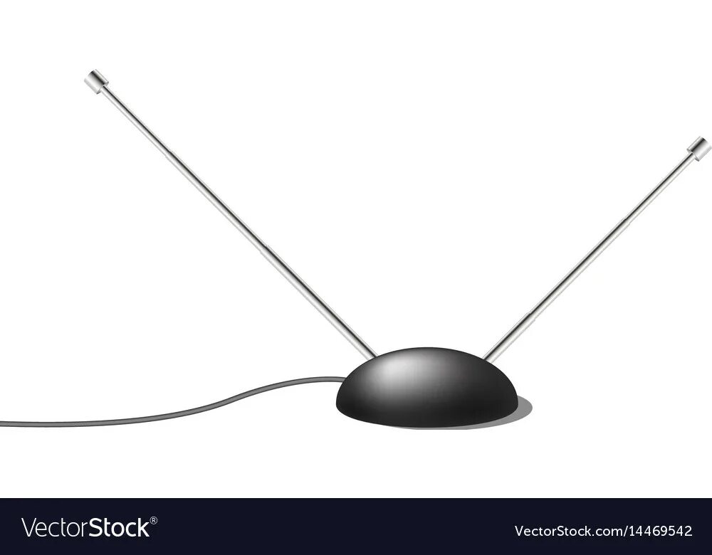 Антенна vector. Антенна арт. color tv antenna.
