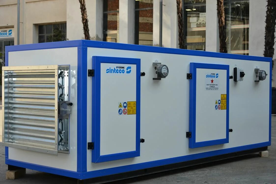 Handling unit. Ahu air handling unit. ahu 1000. sinteco. proklima premium modular air handling units.