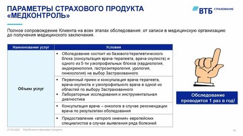 Представление страховой компании