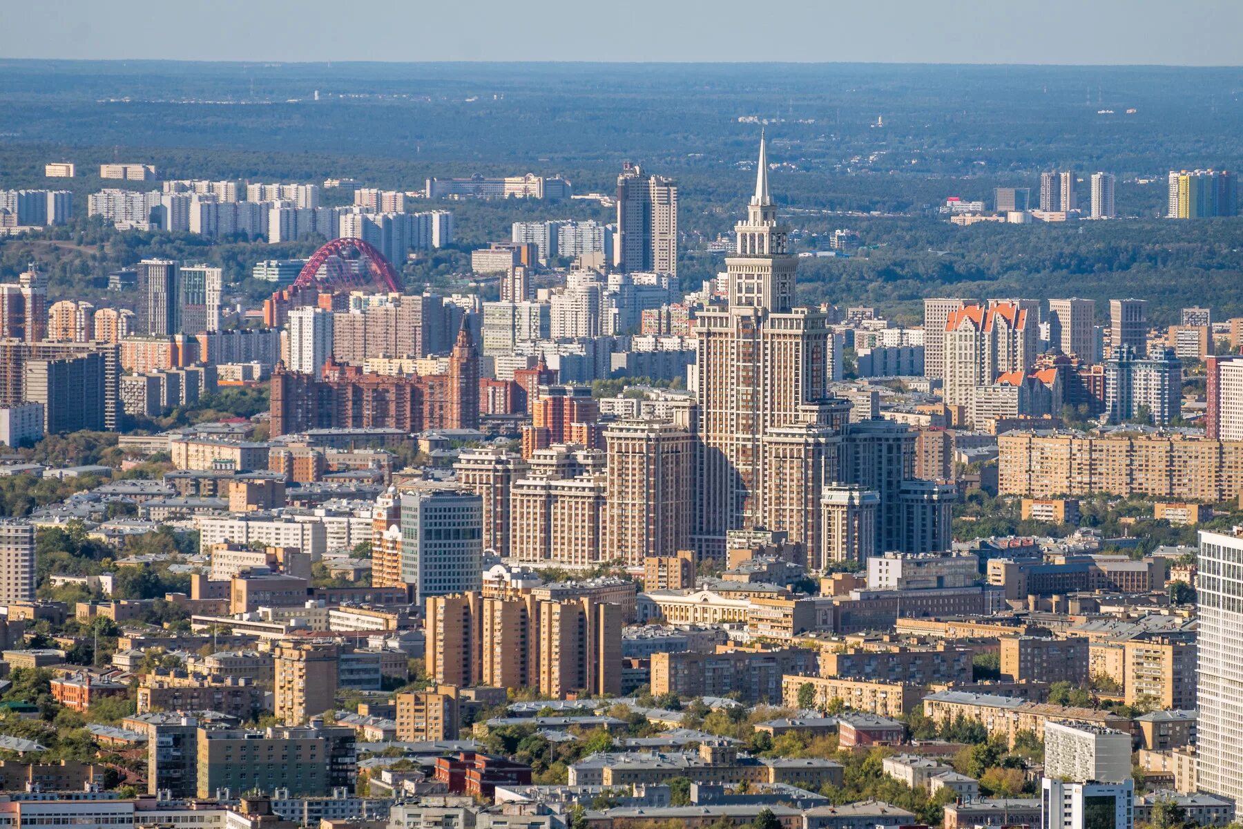 Панорама Останкино. Останкинская телебашня Москва. Вид Москвы с Останкинской телебашни. Москва Останкинский район с высоты птичьего полета.