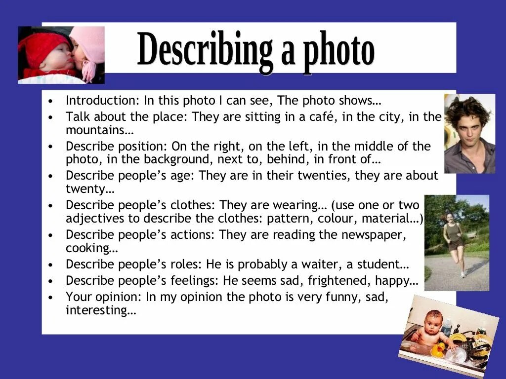 I like to describe picture number. How to describe a picture. how to describe a picture in english. photo description in english examples. describing pictures in english examples.