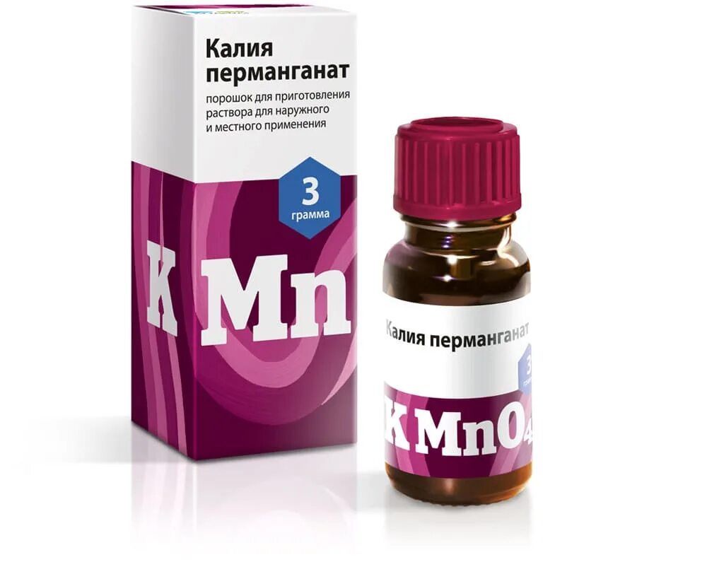 Как называется марганцовка