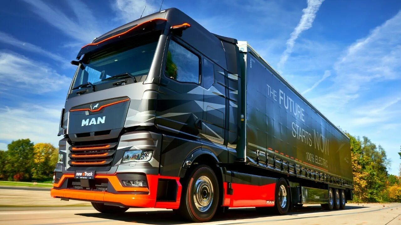 Man tgx 2025. Грузовики 2025 года.