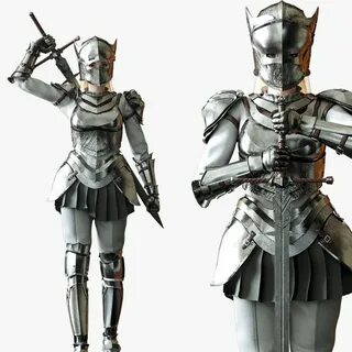 Blender knight