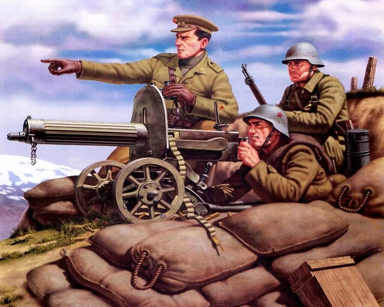 Как нарисовать 2 мировую войну