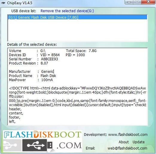 Usb flashing generic. Usb flashing generic