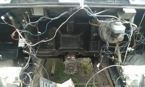 Двигатель проводка газель