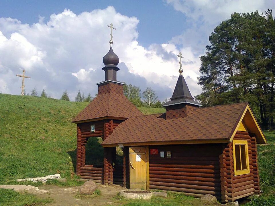 Владимирские родники. Родник в Чамерево Святой источник.