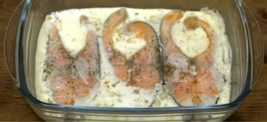 Как приготовить форель со сливками в духовке