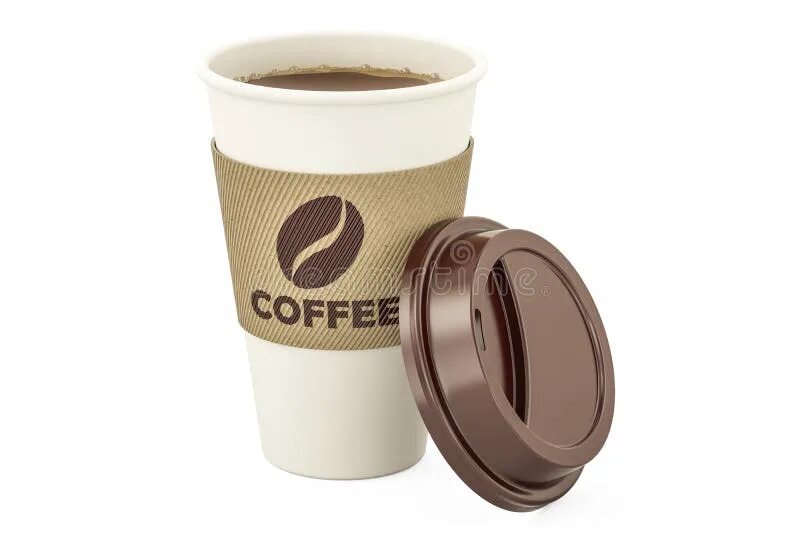 A cup of coffee to go