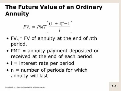 Future value