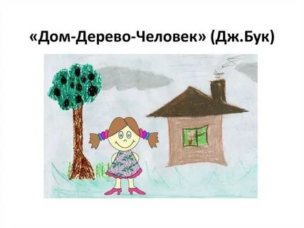 Тест нарисуй дом дерево