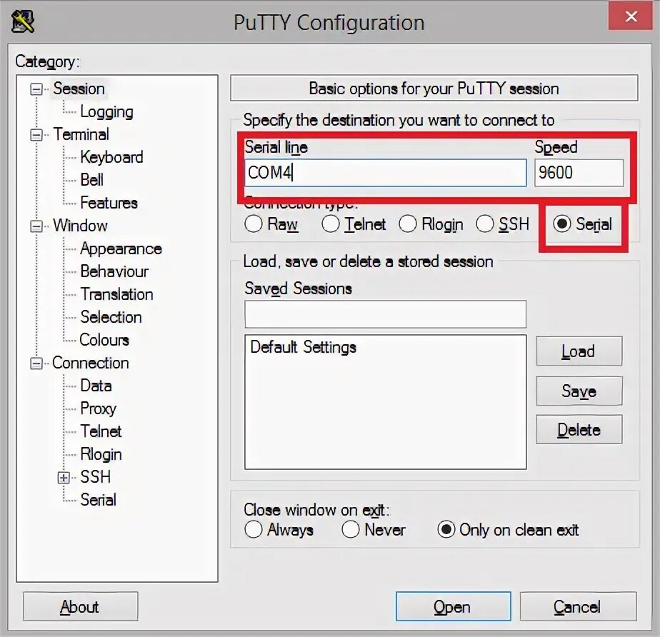 Putty порт. Скорости последовательного порта. putty. putty com порт. скорости com порта.