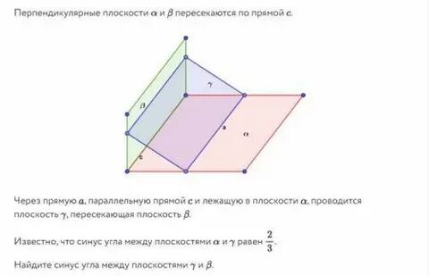 3 перпендикулярные плоскости