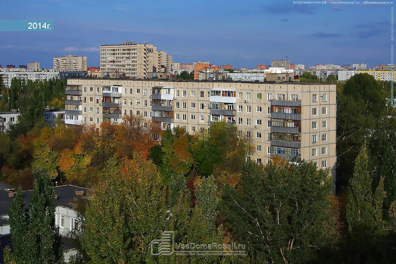 Togliatti, Lunacharsky blvd house 9. Apartment house