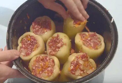 Перец фаршированный мясом и рисом рецепт приготовления