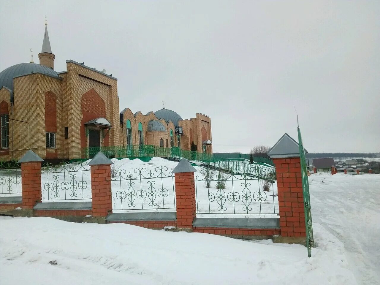 татарская пишля мордовия. соборная мечеть в с. тат пишля рузаевка.