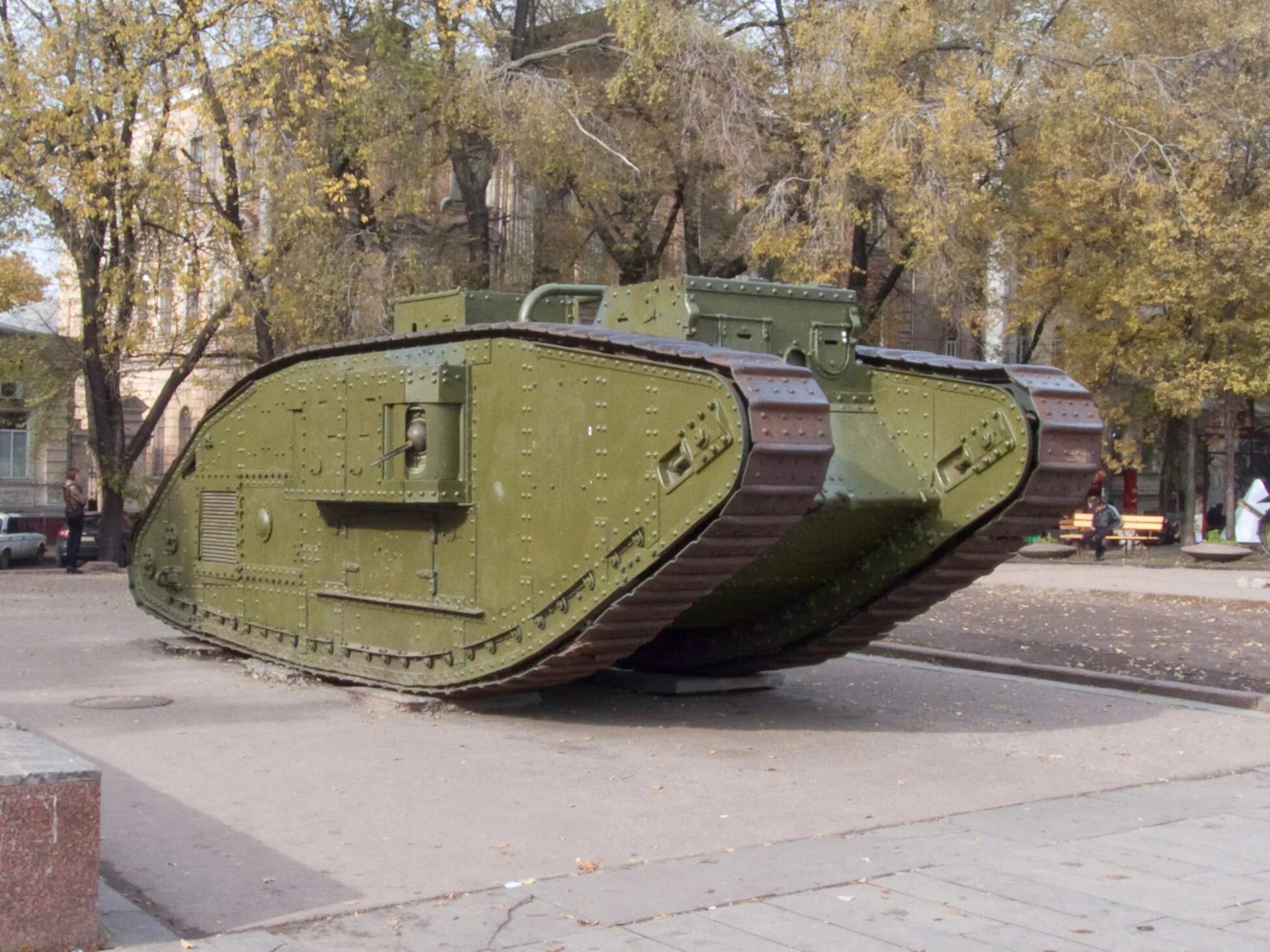 V харьков. MK 5 танк. Британский танк MK.V (Харьков).
