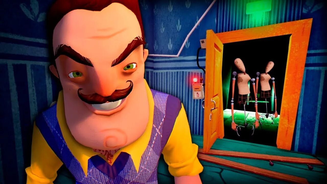 Игра привет сосед ее. Привет сосед сосед Альфа 1. Hello Neighbor игра.