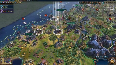 Civilization 6 города