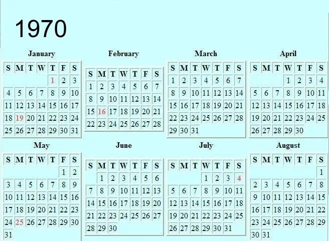 Какой день недели будет 7 января. Календарь 1970 года. Календарь август 1970 года. Календарь 1970 апрель. Май 1970 календарь.