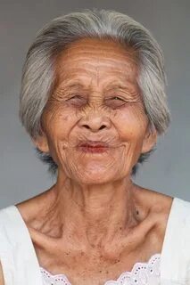 Asian old woman