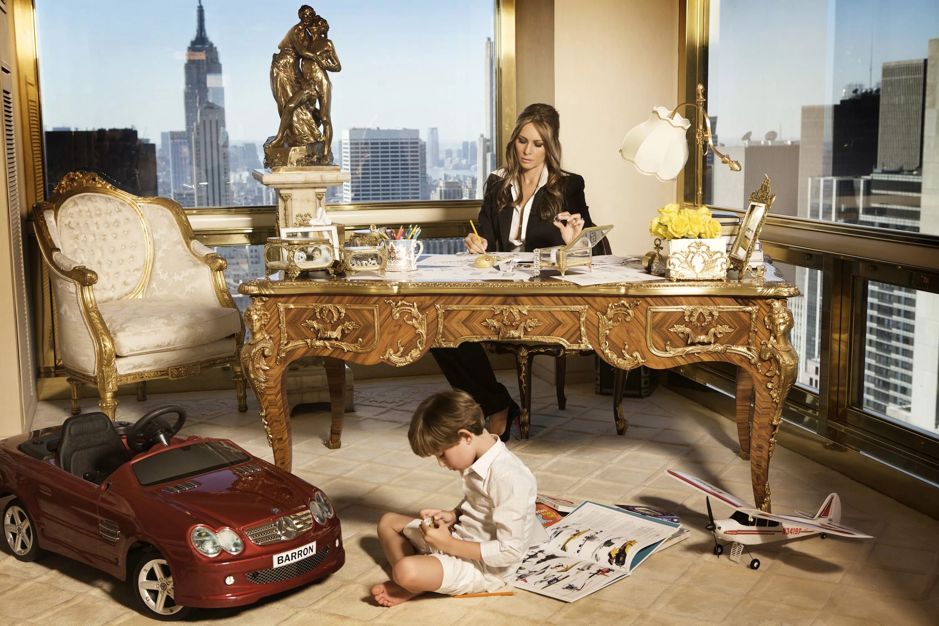 Самая насыщенная жизнь. Дом Дональда Трампа в Нью-Йорке. Квартира Дональда Трампа в Нью Йорке. Дети богачей. Роскошь и богатство.