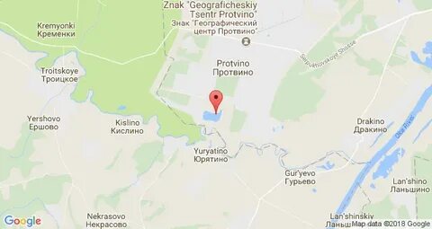 Протвино на карте