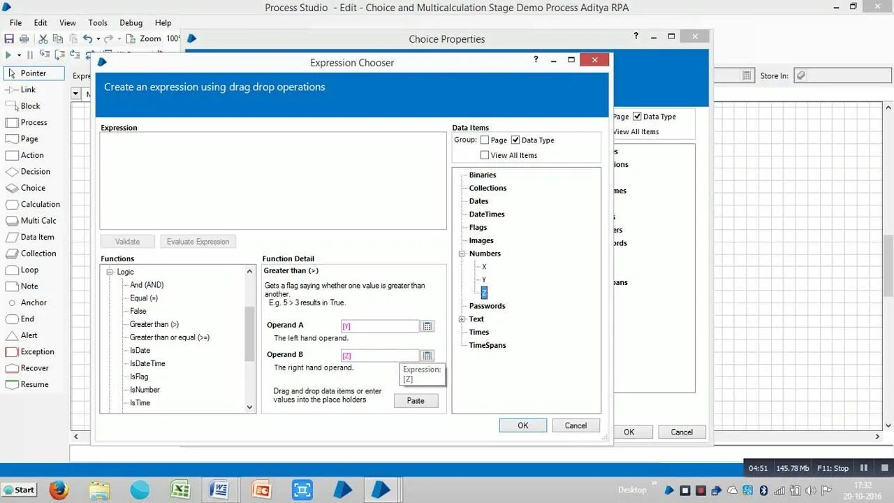 Process studio. Pix studio rpa. blueprism rpa developer.