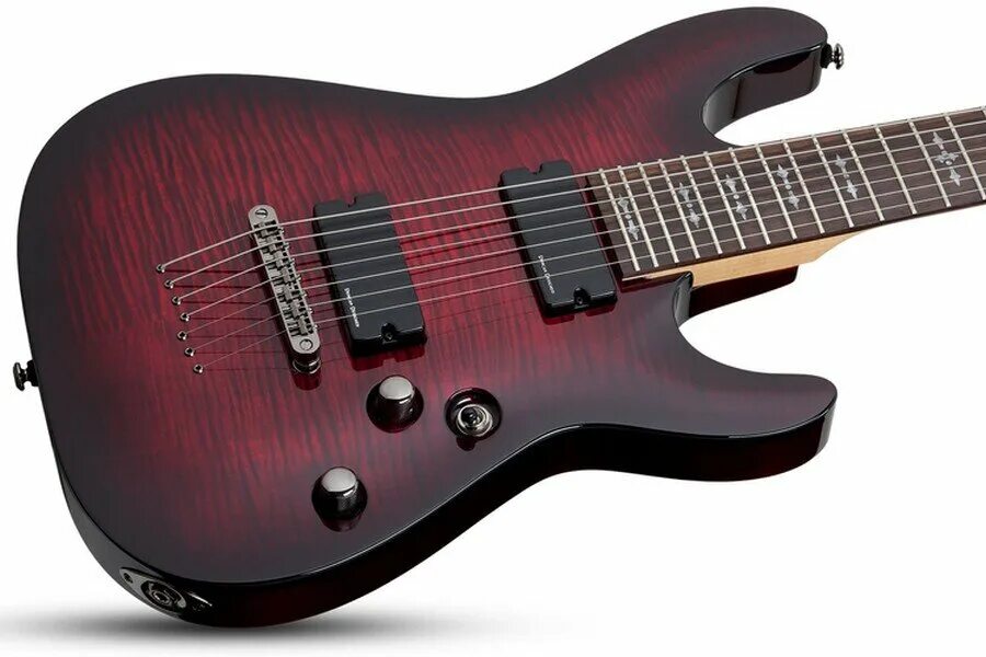 Schecter c-1 evil twin fr s. Электрогитара 7 струн. 7 струнная гитара электро. Schecter электрогитары 7 струн. Электрогитара prs se mark holcomb.