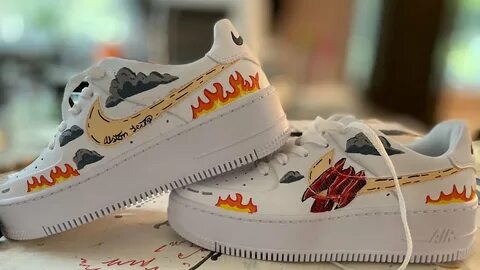 Poison nike air force