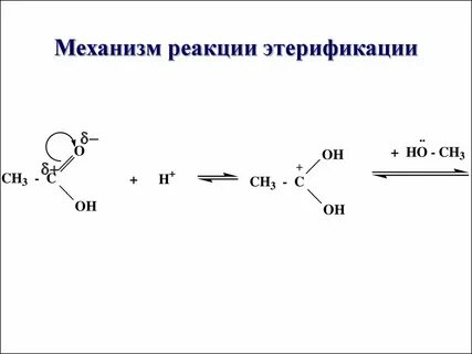 Замещение метанол