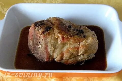 Рецепт мяса запеченного в рукаве
