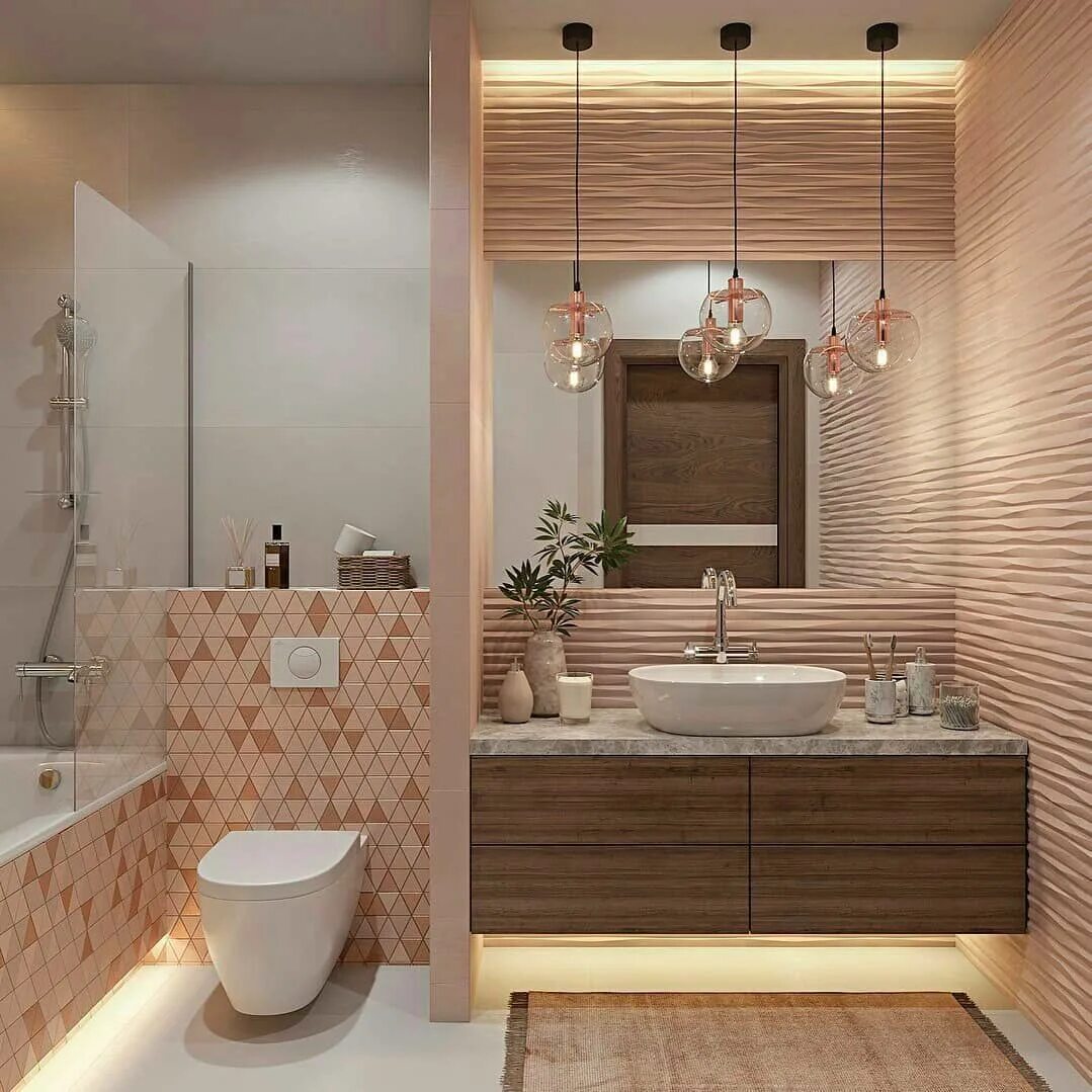 Современная ванная комната. Интерьер санузла. Стильные Ванные комнаты. Современный интерьер ванной комнаты. Готовые проекты ванной
