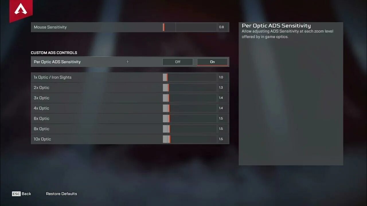 Setting apex legends. Apex settings. apex legends settings. lamic999 apex settings. дефолтные настройки апекс.