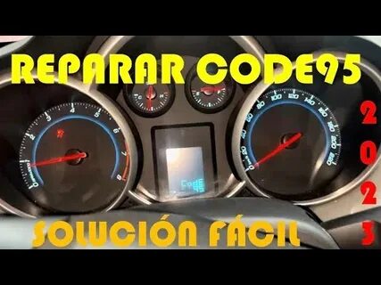 Шевроле круз ошибка код 95