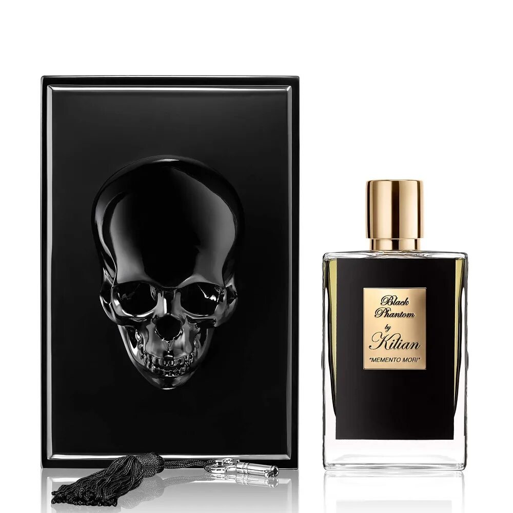 Килиан мужские парфюмы. Kilian Black Phantom Memento Mori. Black Phantom by Kilian Memento Mori 50 ml. Black Phantom by Kilian. Kilian Black Phantom EDP 50ml.