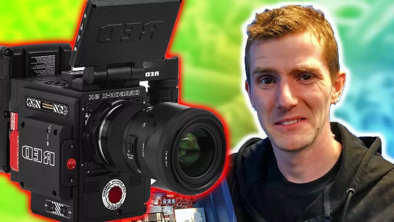 Рыжая камера. Linus tech. красный камера мен. tech tips. piusify tech tips.