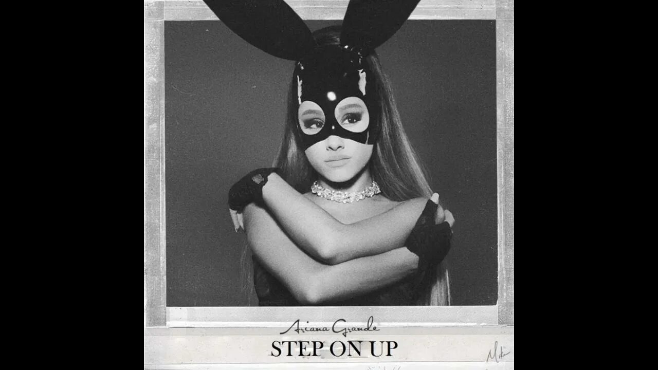 Step on up ariana. Step on up dangerous woman. into you ariana grande criminal from the video.