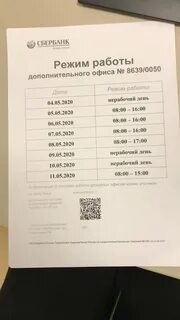 График работы сбербанка тейково