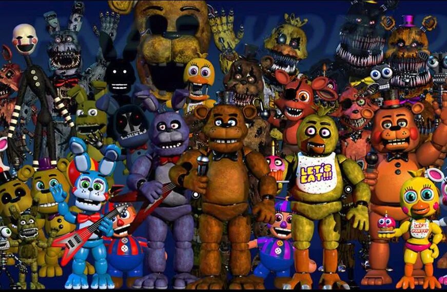 Five Nights at Freddy's АНИМАТРОНИКИ. Пять ночей с Фредди АНИМАТРОНИКИ. АНИМАТРОНИКИ Файв Найтс. АНИМАТРОНИКИ ФНАФ 1.