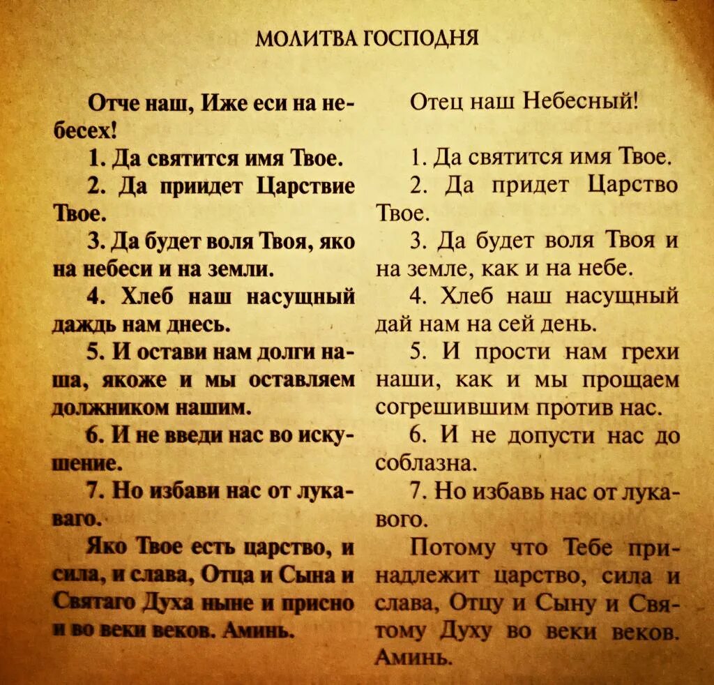 Молитва отче наш на церковном языке. Молитва Отче наш полная молитва. Молитва Отче наш на руском языке. Правильный текст молитвы Отче наш. Молитва Отче наше молитва текст.