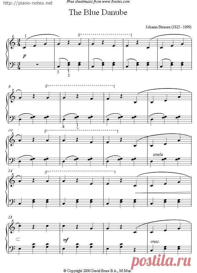 Иоганн Штраус голубой Дунай Ноты для фортепиано. Штраус вальс голубой Дунай Ноты. Штраус вальс голубой Дунай Ноты для фортепиано. Голубой Дунай Штраус Ноты для фортепиано.