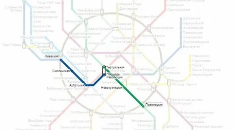 Павелецкая до парка победы
